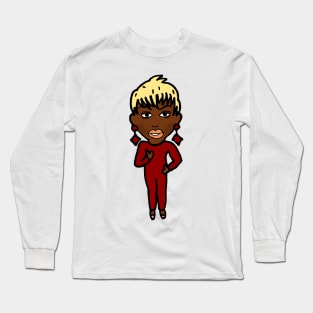 Monet X Change Best Drag Look - Junglhouse Chibi Long Sleeve T-Shirt